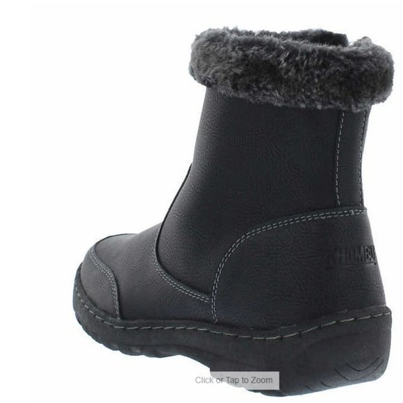 KHOMBU Ladies All Weather Boot - Black - Picture 4 of 5